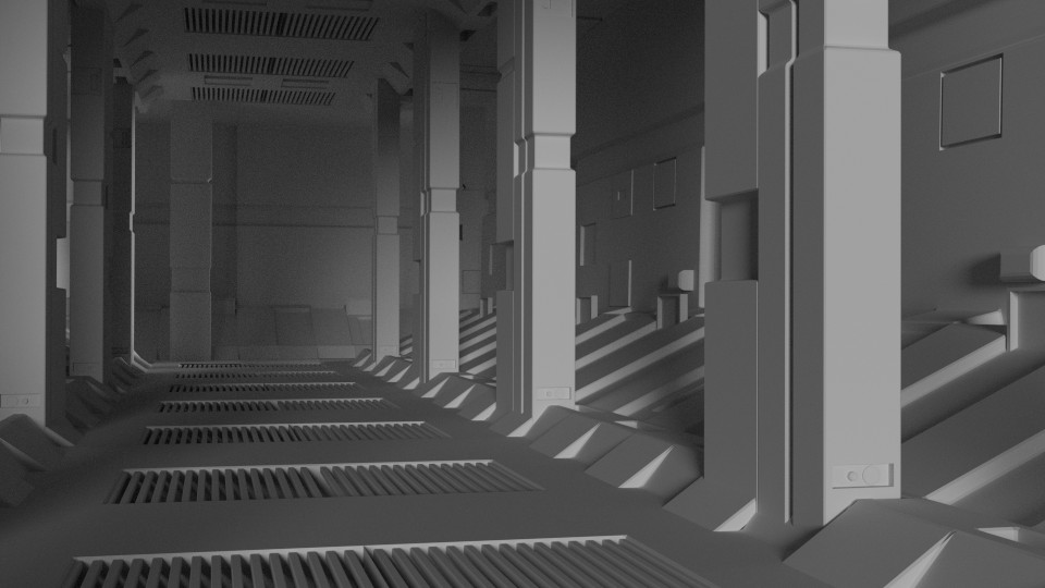 Sci-Fi Corridor preview image 1